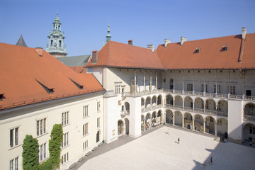 Zamek na Wawelu, Kraków - obrazy, fototapety, plakaty
