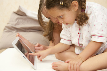 La découverte de la tablette tactile