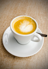 Taza de Cafe, rustico.