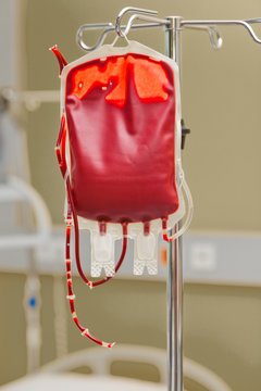 Blutkonserve in einer Klinik