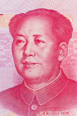 China Geld Yuan. Chinesische Währung