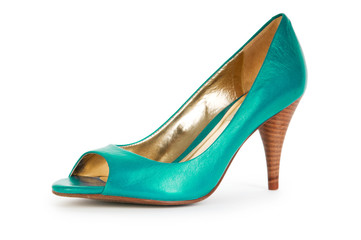 Female shoes in fashion concept