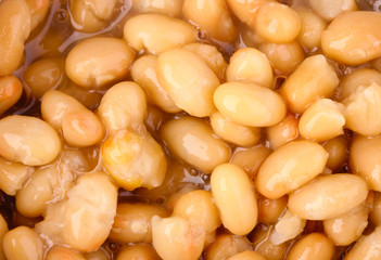 Tasty beans close-up