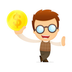 funny cartoon genius