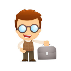 funny cartoon genius