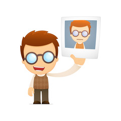 funny cartoon genius