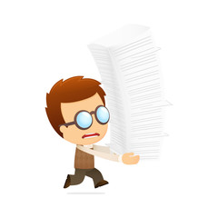 funny cartoon genius