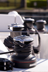 Winch in barca a vela