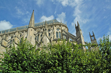 Obraz premium Francia. Outside of the St. Stephen's Cathedral in Bourges