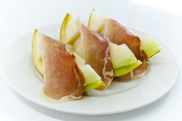 Melón con Jamón