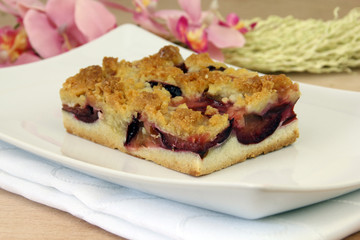 Zwetschkenstreuselkuchen