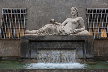 Fontana della Dora Riparia, Torino, Piemonte, Italia
