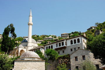 Fototapeta na wymiar Meczet Hadzi Alija, Mostar (Bośnia i Hercegowina)