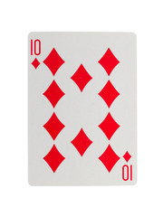 Playing card (ten)