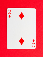 Playing card (two)