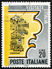 Postage stamp Italy 1966 Tourist Attractions
