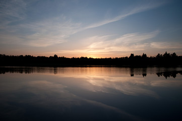 Lake landscape