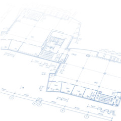 Architectural background. Part of architectural project