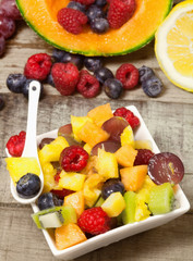 delicious  fresh fruit salad