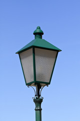Fototapeta na wymiar Old european streetlamp