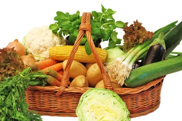 Gem&uuml;se vom Wochenmarkt