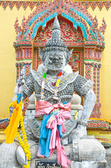 Giant at The temple in the Grand palace area