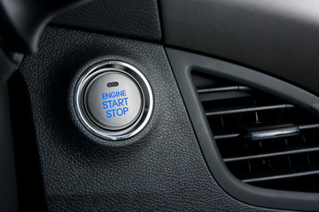 Start stop engine button
