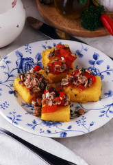 Polenta e arselle 玉米粥与蛤 Polenta mit Venusmuscheln
