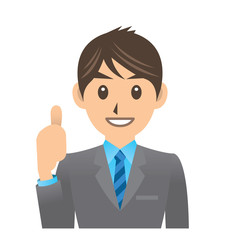 サラリーマン D 2 OK イラスト