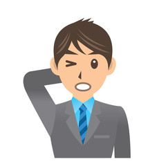 サラリーマン D 2 ミス イラスト