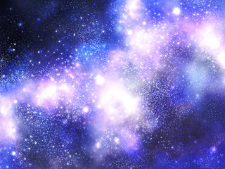 Naklejka premium droga Mleczna