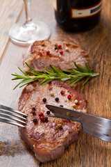 filetto di carne alla griglia