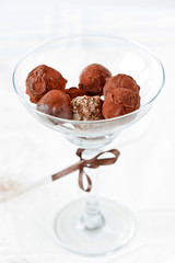 chocolate truffles