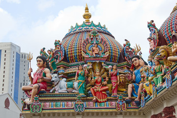 Hindu temple in Singapore