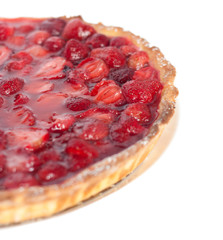 Part of the strawberry pie