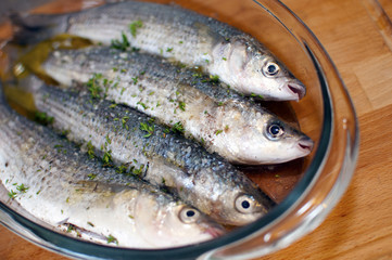 sea fish-fish cooked-sushi-meditterranean fish