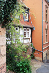 Fototapeta na wymiar Alstadt Marburg - Fachwerkhaus