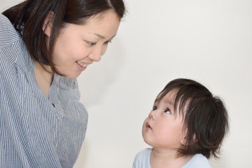 お母さんと赤ちゃん