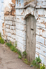 Fototapeta na wymiar Stare drewniane drzwi