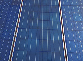 Obraz premium Solar panel texture