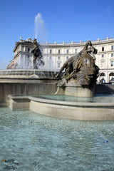 Fototapeta na wymiar Piazza della Repubblica - Rzym