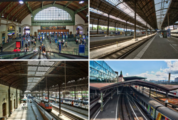 Gare de Bâle CFF SBB.