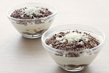 Tiramisu - traditional italian dessert