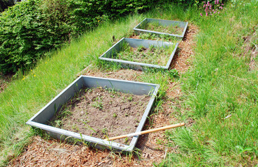 Beete Metallwanne Garten