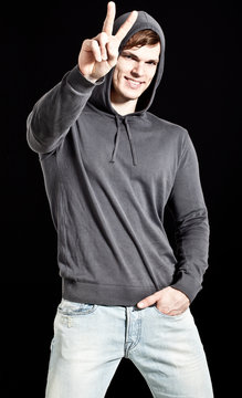 Modern young man