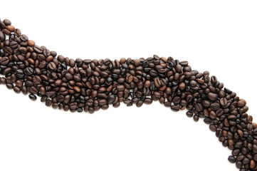 cafe grano onda blanco