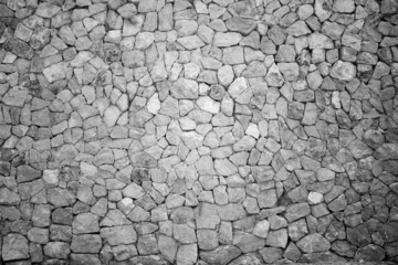 Stone Wall Black&White