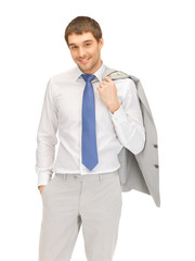 happy businessman