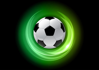 Obraz premium green football
