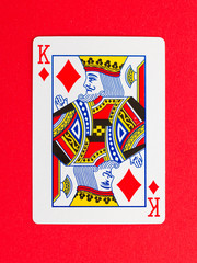 Playing card (king)